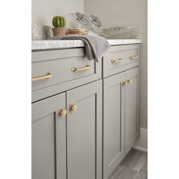 Amerock Westerly 3-3/4 inch 96mm Center-to-Center Champagne Bronze Cabinet Pull - BP53720CZ