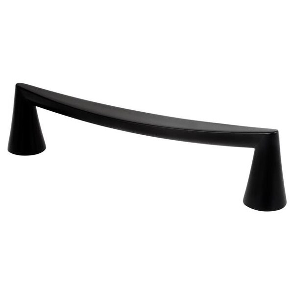 Berenson Berenson 2401-1055-P 128 mm Domestic Bliss CC Matte Black Pull - 2401-1055-P