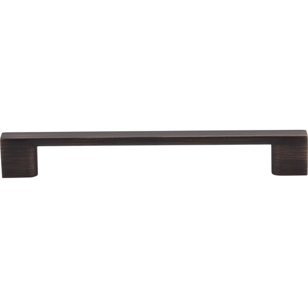 Jeffrey Alexander 160 mm Center-to-Center Brushed Oil Rubbed Bronze Square Sutton Cabinet Bar Pull - 635-160DBAC