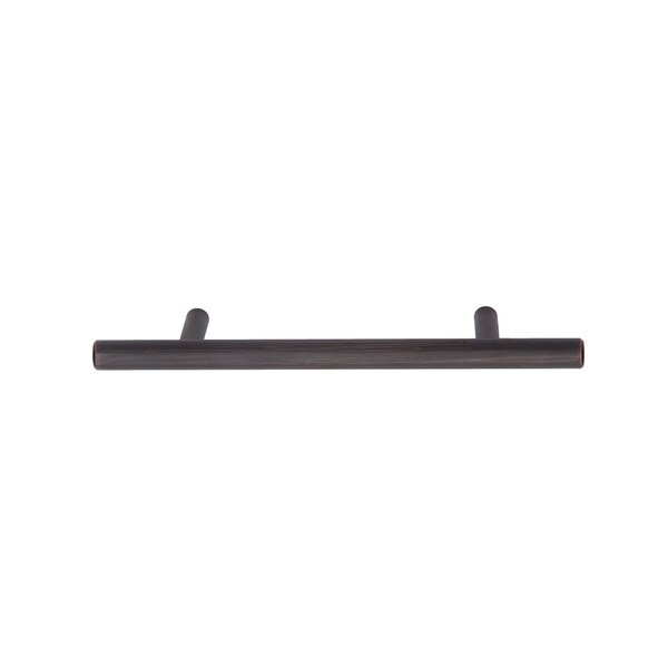 South Main Hardware Euro Bar Cabinet Handle (3/8" Diameter), 6.13" Length (3.75" Hole Center), Oil Rubbed Bronze, 10PK - SH200-OR-10