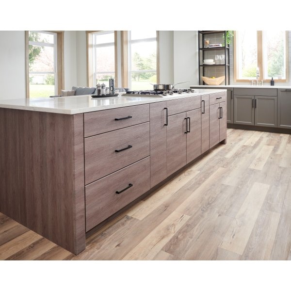 Jeffrey Alexander 96 mm Center-to-Center Brushed Pewter Square Boswell Cabinet Pull - 177-96BNBDL