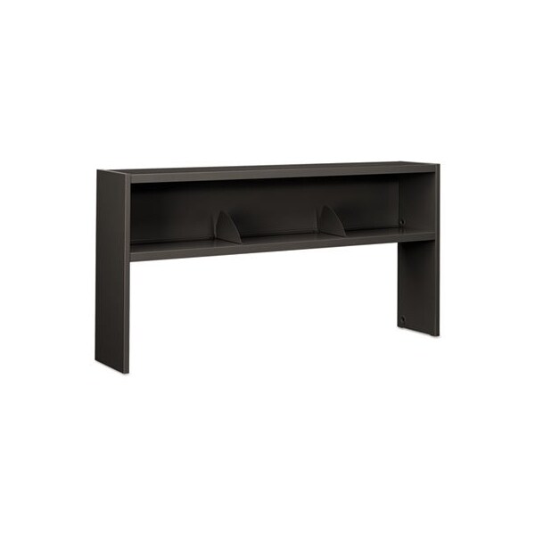 Hon HON, 38000 SERIES STACK ON OPEN SHELF HUTCH, 72W X 13.5D X 34.75H, CHARCOAL - 386572NS