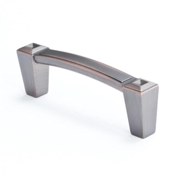 Hd Berenson 3 in. Center Pull Connections- Verona Bronze - BE4003 10VB