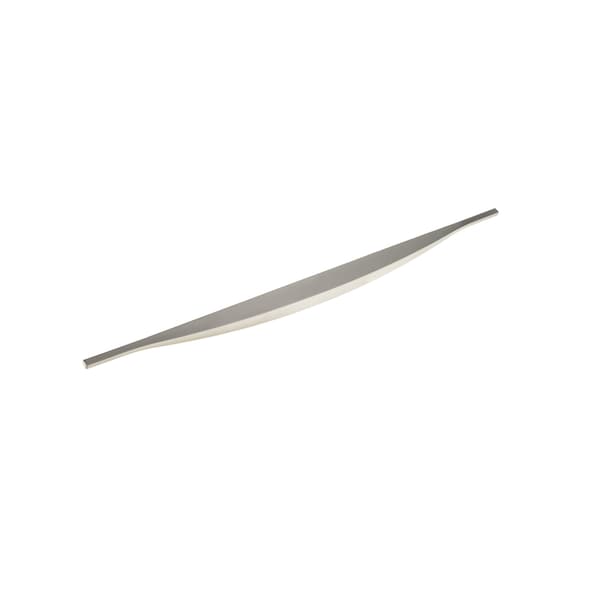 Richelieu 12-5/8 in. (320 mm) Center-to-Center Brushed Nickel Contemporary Drawer Pull - BP8740320195