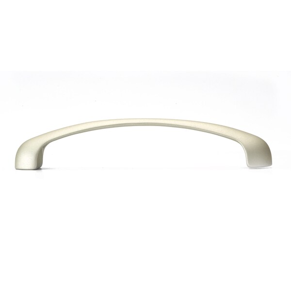 Richelieu 3 3/4 in (96 mm) Center-to-Center Metallic Nickel Contemporary Drawer Pull - BP459195
