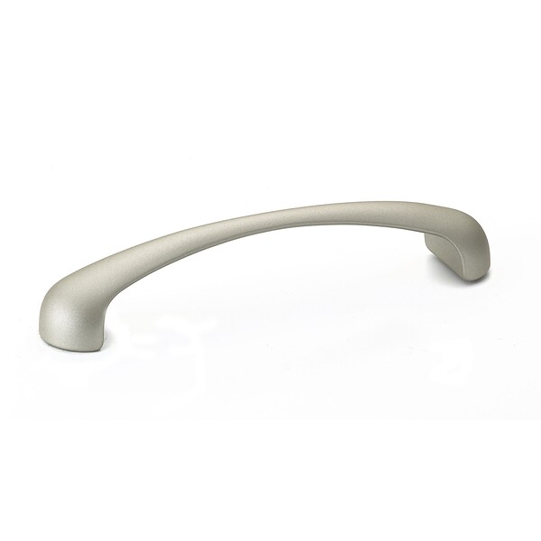 Richelieu 3 3/4 in (96 mm) Center-to-Center Metallic Nickel Contemporary Drawer Pull - BP459195