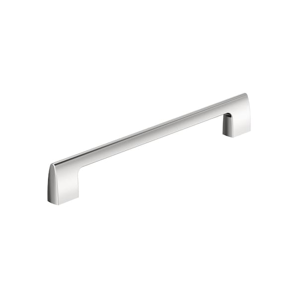 Amerock Riva 8-13/16 inch 224mm Center-to-Center Polished Chrome Cabinet Pull - BP5548926