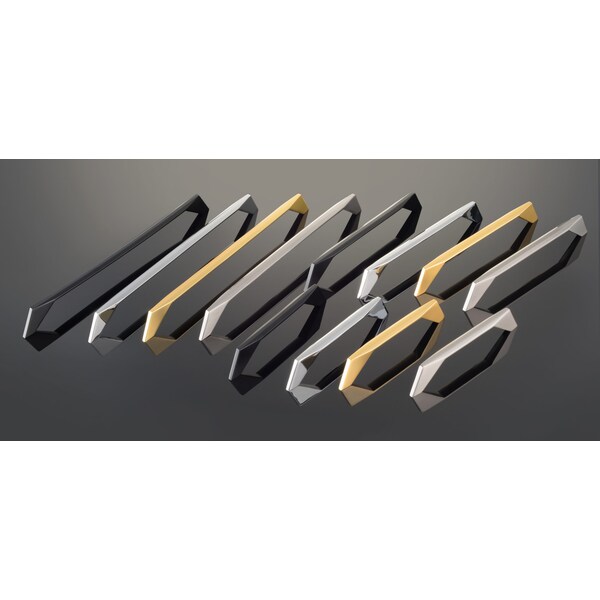 Richelieu 12 5/8 in (320 mm) Center-to-Center Chrome Contemporary Drawer Pull - BP9256320140