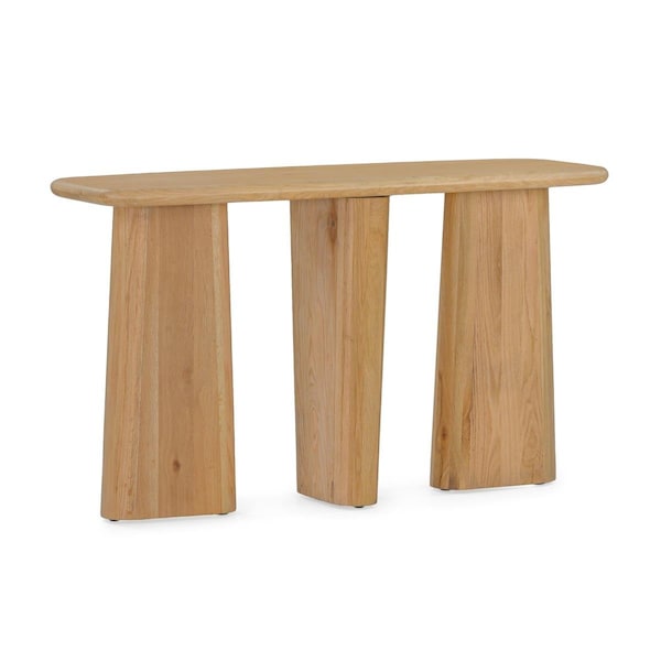 Kd Oficina Laurel Console Table, Natural Oil Finish - KD2470742