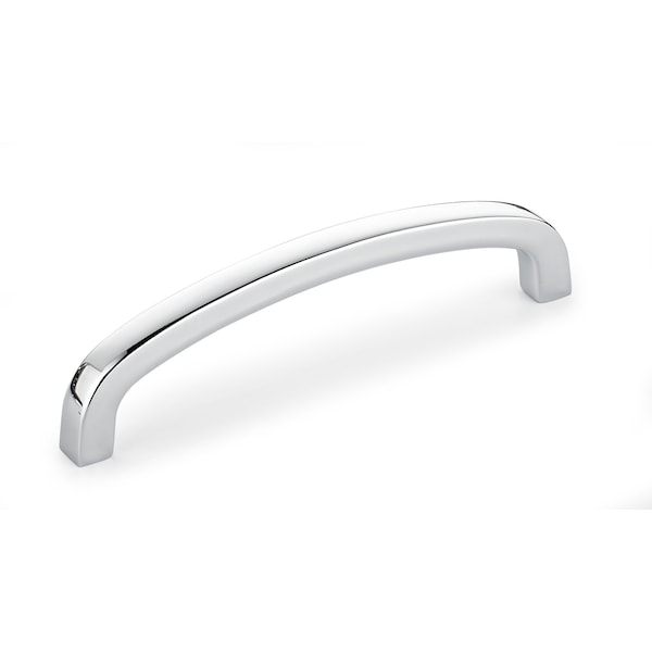 Richelieu 3-3/4 in. (96 mm) Center-to-Center Chrome Contemporary Drawer Pull - BP35097140