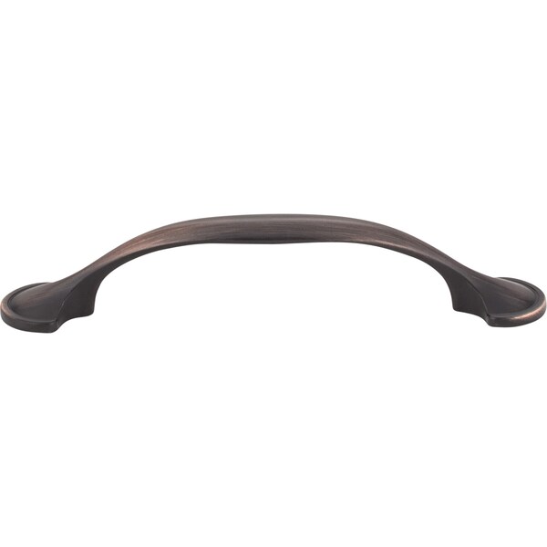 Elements By Hardware Resources 96 mm Center-to-Center Brushed Oil Rubbed Bronze Watervale Cabinet Pull - 647-96DBAC