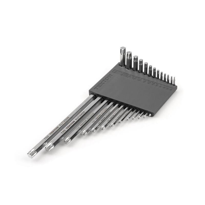 TEKTON 13-Piece (T6-T50) with Holder Star Key Set - KLT91401