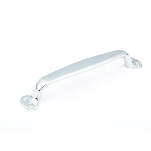 Schaub 6in Center to Center Country Cabinet Pull Polished Chrome Finish - 745-26