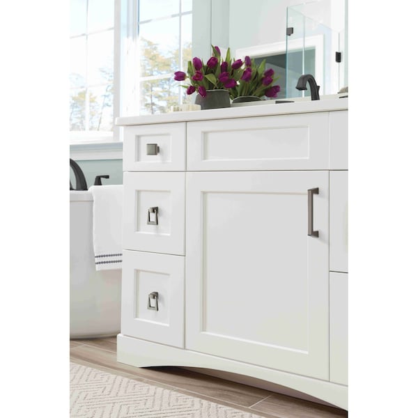Amerock Blackrock 3-3/4 inch 96mm Center-to-Center Gunmetal Cabinet Pull - 2000646