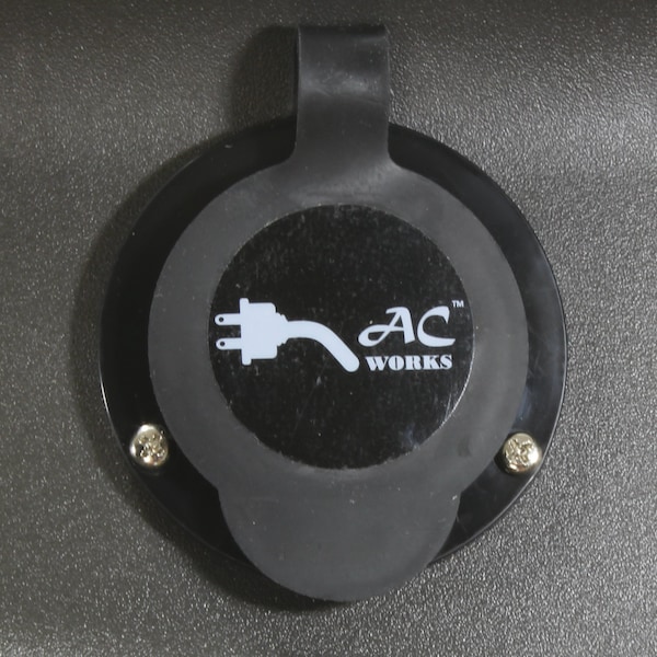 Ac Works 20A 3-Phase 250V L15-20P Power Input Inlet UL and C-UL listed with Cover - ASINL1520P-FC