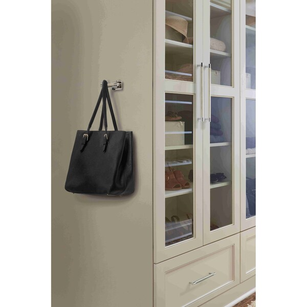 Amerock Esquire 8 in 203 mm Center-to-Center Polished Nickel/Stainless Steel Cabinet Pull - BP36562PNSS