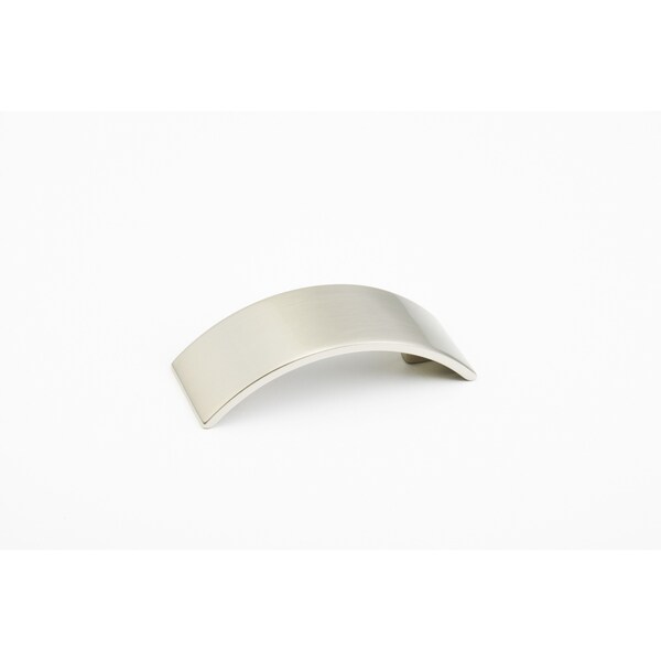 Schaub 64mm Center to Center Arched Armadio Cabinet Pull Satin Nickel Finish - 362-15