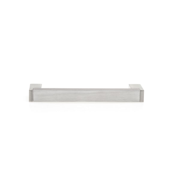 Richelieu 3 3/4 in (96 mm) Center-to-Center Brushed Nickel Contemporary Cabinet Pull - BP80196195