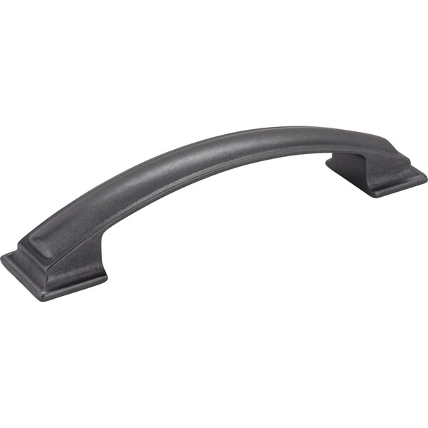 Jeffrey Alexander 128 mm Center-to-Center Gun Metal Square Annadale Cabinet Pull - 435-128DACM