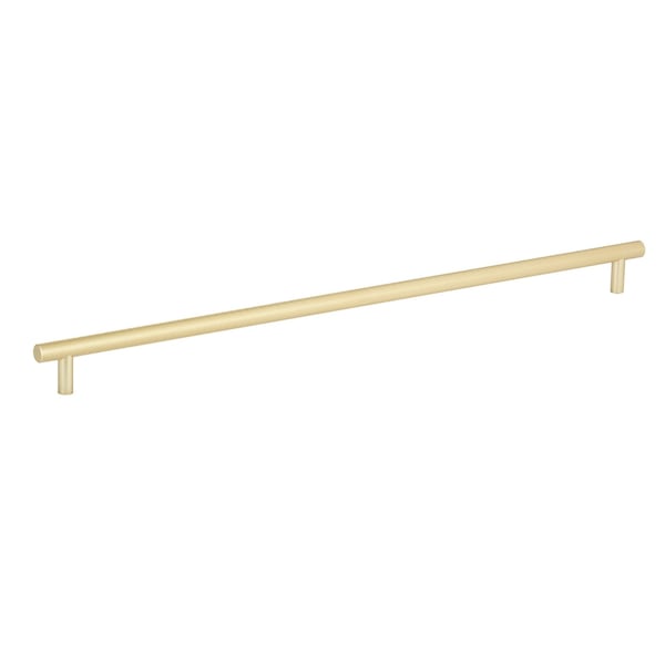 Richelieu 17 5/8-inch (448 mm) Center to Center Satin Brass Contemporary Cabinet Pull - BP3060448160