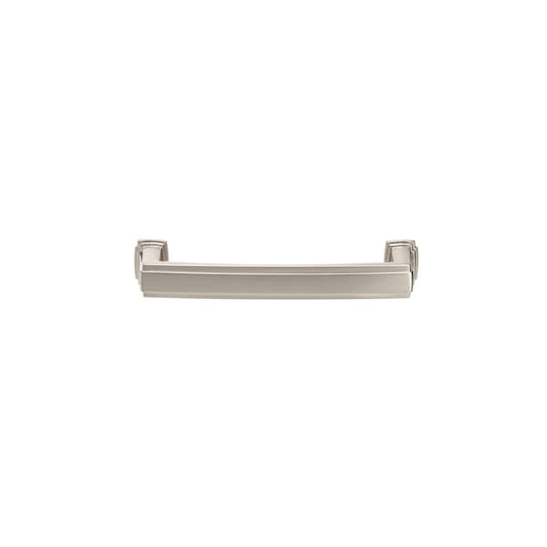 Richelieu 5 1/16-inch (128 mm) Center to Center Brushed Nickel Transitional Cabinet Pull - BP8675128195