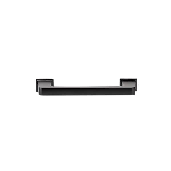 Richelieu 3 3/4-inch (96 mm) Center to Center Matte Black Traditional Cabinet Pull - BP869596900