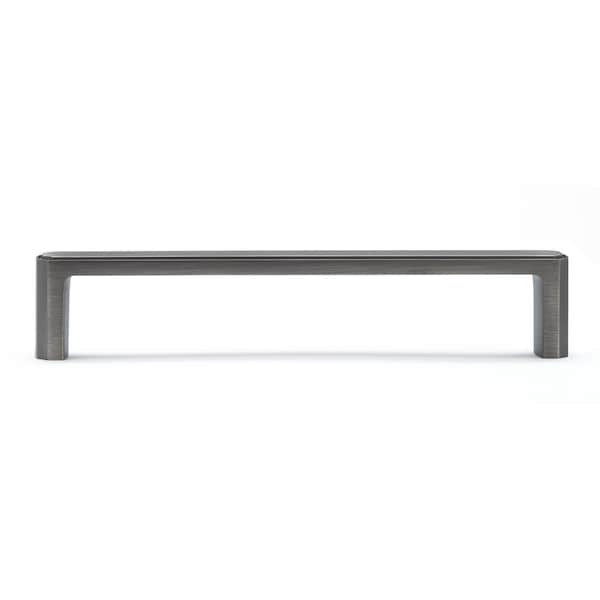 Richelieu 6-5/16 in. (160 mm) Center-to-Center Antique Nickel Transitional Drawer Pull - BP770160143