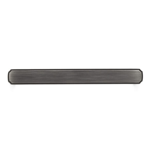 Richelieu 6-5/16 in. (160 mm) Center-to-Center Antique Nickel Transitional Drawer Pull - BP770160143