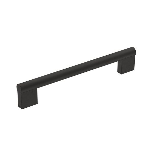 Amerock Versa 6-5/16 in 160 mm Center-to-Center Matte Black Cabinet Pull - BP36914FB