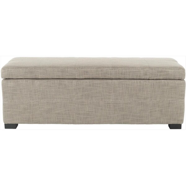 Safavieh Park Large Storage Bench - Grey - HUD8226M