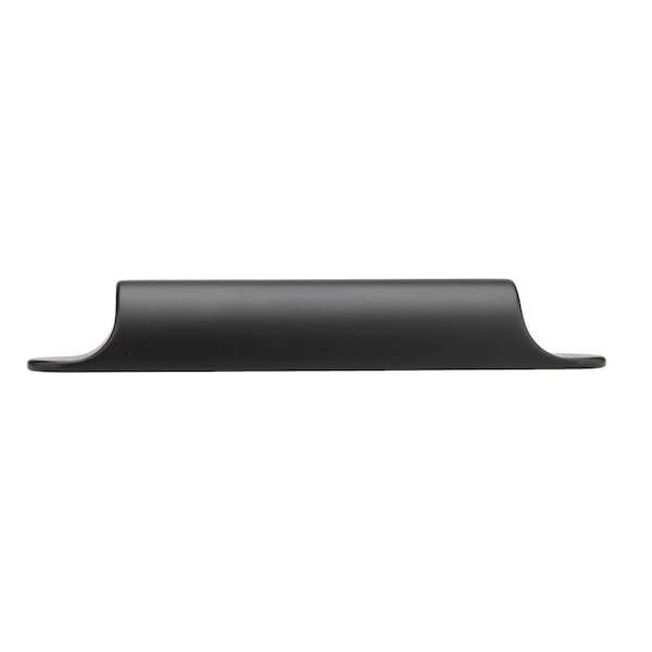 Richelieu 3 3/4 in (96 mm) Center-to-Center Matte Black Contemporary Cabinet Pull - BP61675296900