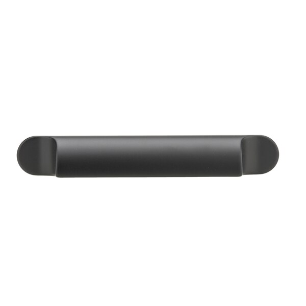 Richelieu 3 3/4 in (96 mm) Center-to-Center Matte Black Contemporary Cabinet Pull - BP61675296900