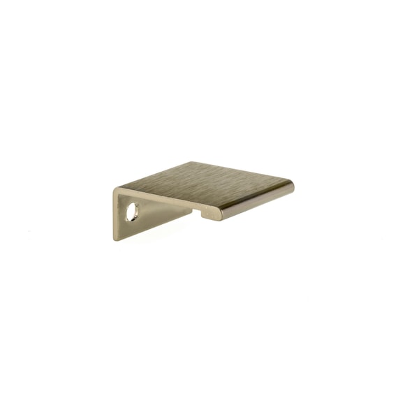 Richelieu 1 in. (25 mm) Center-to-Center Champagne Bronze Contemporary Edge Pull - BP989825CHBRZ