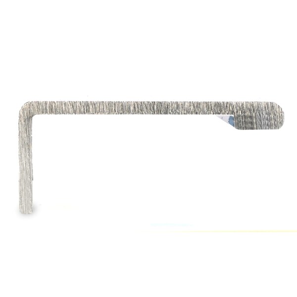 Richelieu 3-1/8 in. (80 mm) Center-to-Center Stainless Steel Contemporary Edge Pull - BP989880170