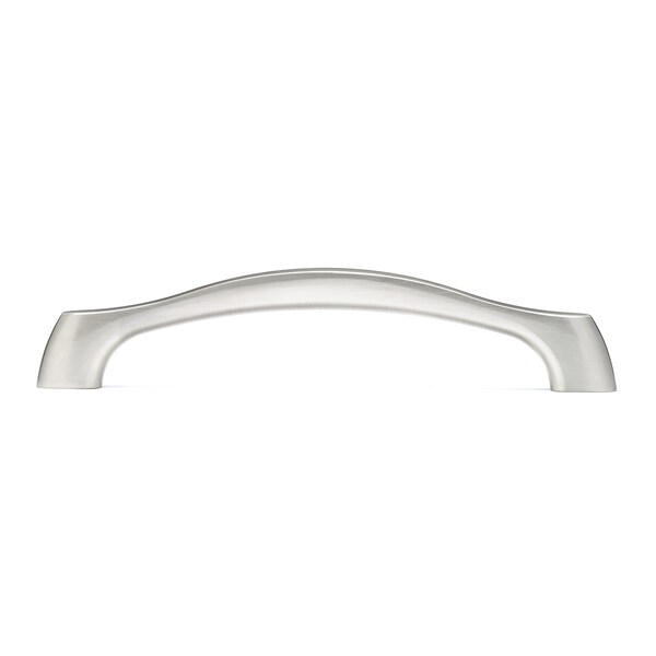 Richelieu 5 1/16 in (128 mm) Center-to-Center Brushed Nickel Contemporary Drawer Pull - BP811128195