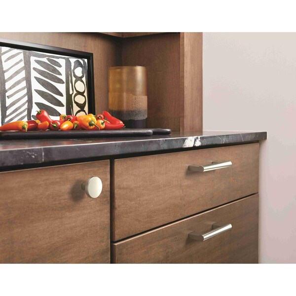Amerock Versa 3-3/4 in 96 mm Center-to-Center Satin Nickel Cabinet Pull - BP36912G10