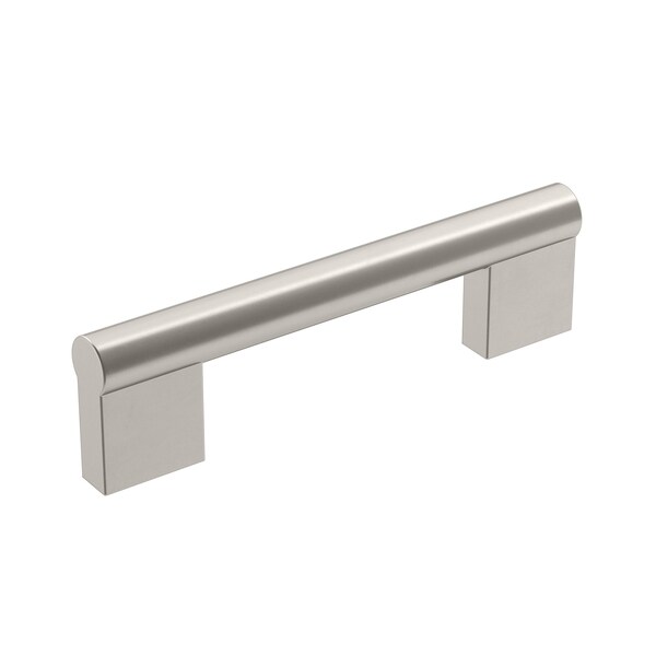 Amerock Versa 3-3/4 in 96 mm Center-to-Center Satin Nickel Cabinet Pull - BP36912G10