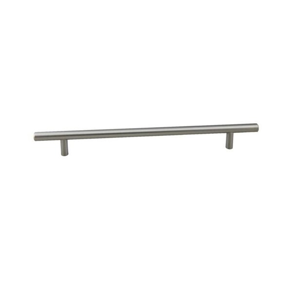 Crown 18" Bar Cabinet Pull with 15" Center to Center Satin Nickel Finish - CHP118SN