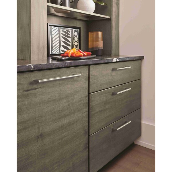 Amerock Versa 6-5/16 in 160 mm Center-to-Center Satin Nickel Cabinet Pull - BP36914G10