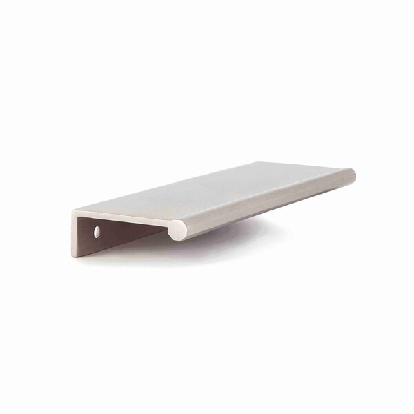 Schaub 5in Center to Center Baker Edge Pull Brushed Nickel Finish - 10022-BN