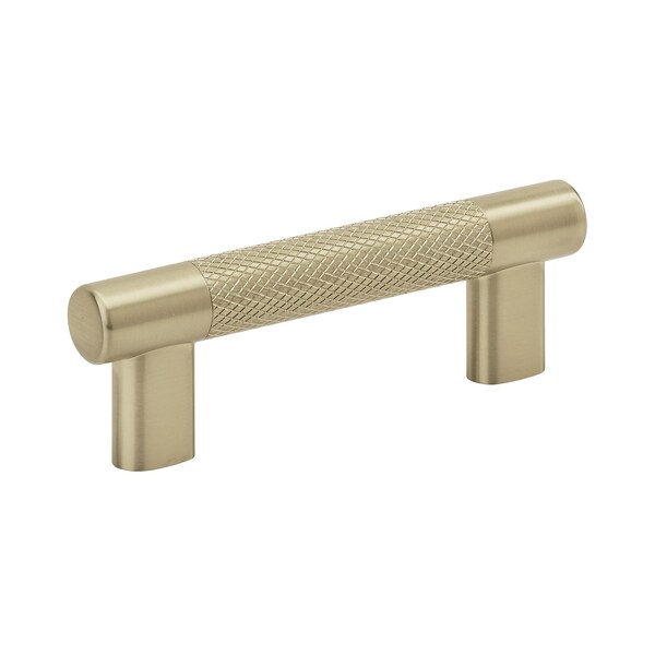 Amerock Bronx 3 in & 3-3/4 in 76mm & 96 mm Center-to-Center Golden Champagne Cabinet Pull - BP36557BBZ