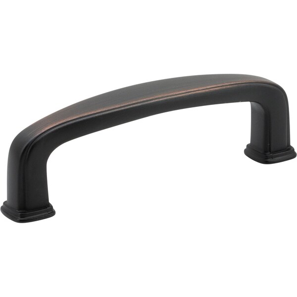 Designperfect 3'' Center-to-Center Handle Pull, Brushed Oil Rubbed Bronze - DPA-S872ORB