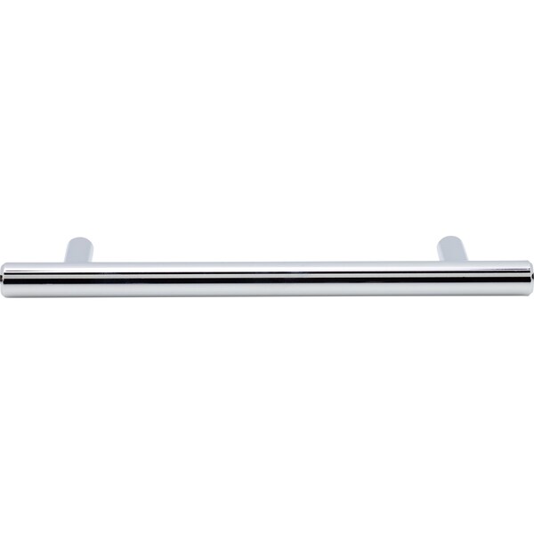 Designperfect 5-1/16'' Center-to-Center Bar Pull, Polished Chrome - DPA-T204PC