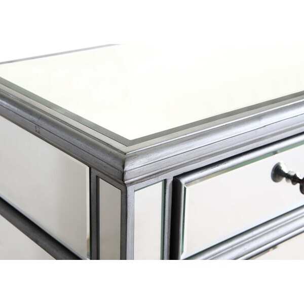 Elegant Decor 1 Door Cabinet 24 X 16" X 27"" - MF6-1016S