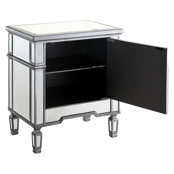 Elegant Decor 1 Door Cabinet 24 X 16" X 27"" - MF6-1016S
