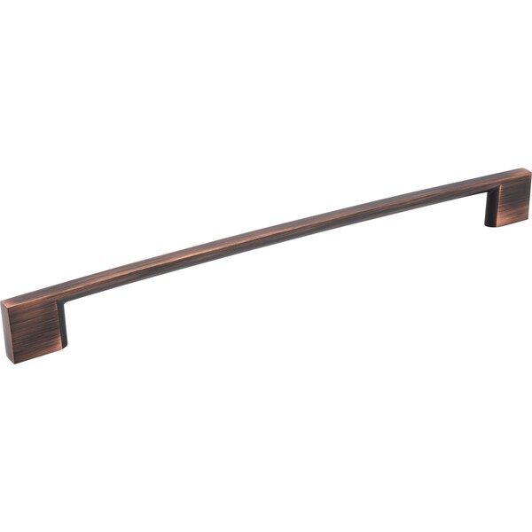 Designperfect 10-1/16'' Center-to-Center Handle Pull, Brushed Oil Rubbed Bronze - DPA-S799ORB
