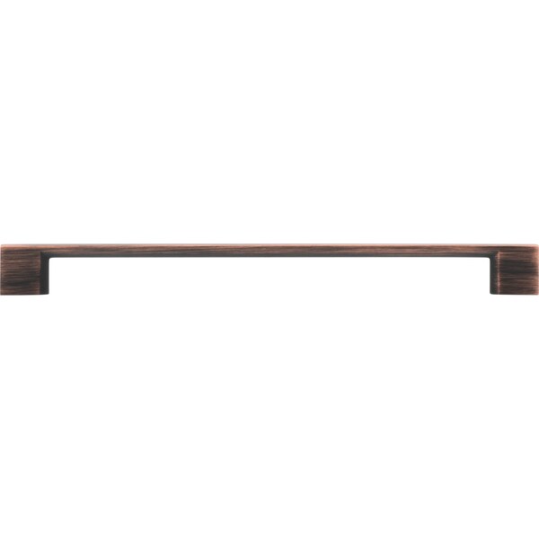 Designperfect 10-1/16'' Center-to-Center Handle Pull, Brushed Oil Rubbed Bronze - DPA-S799ORB