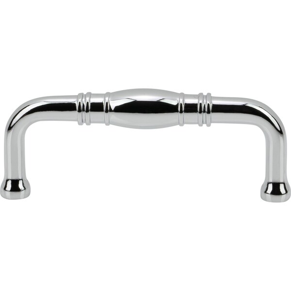 Designperfect 3'' Center-to-Center Handle Pull, Polished Chrome, 10PK - DPA10R572PC