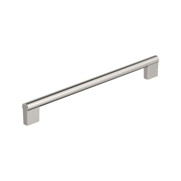 Amerock Versa 10-1/16 inch 256mm Center-to-Center Satin Nickel Cabinet Pull - BP55532G10