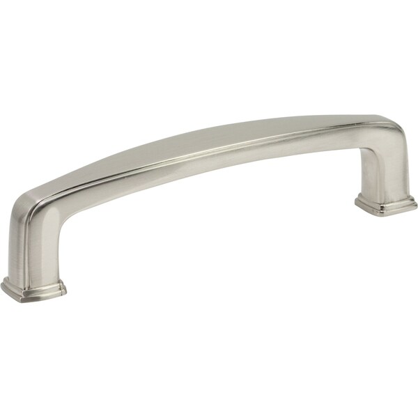 Designperfect 3-3/4'' Center-to-Center Handle Pull, Brushed Satin Nickel - DPA-S873SNB